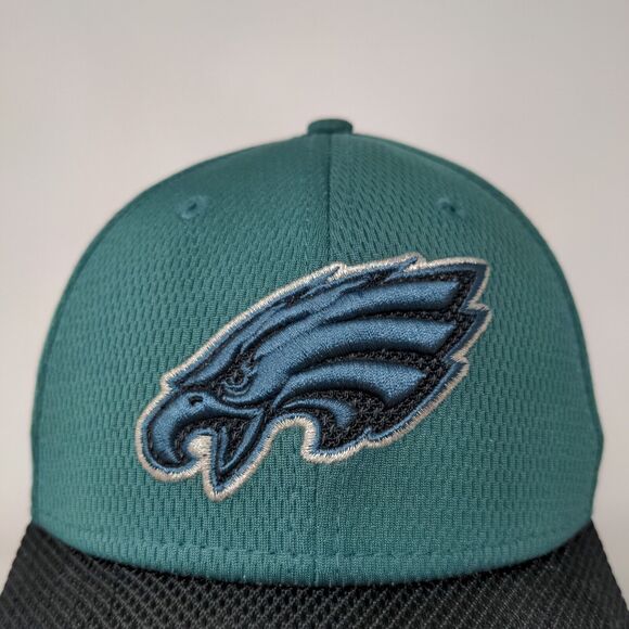 New Era Men's Fitted Hat Green Blue Size S/M Embroidered Philadelphia Eagles - Picture 4 of 12